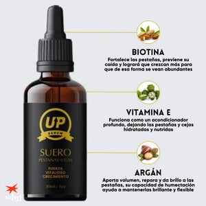 SERUM UP PESTAÑA(Su fórmula avanzada nutre y revitaliza cada fibra)